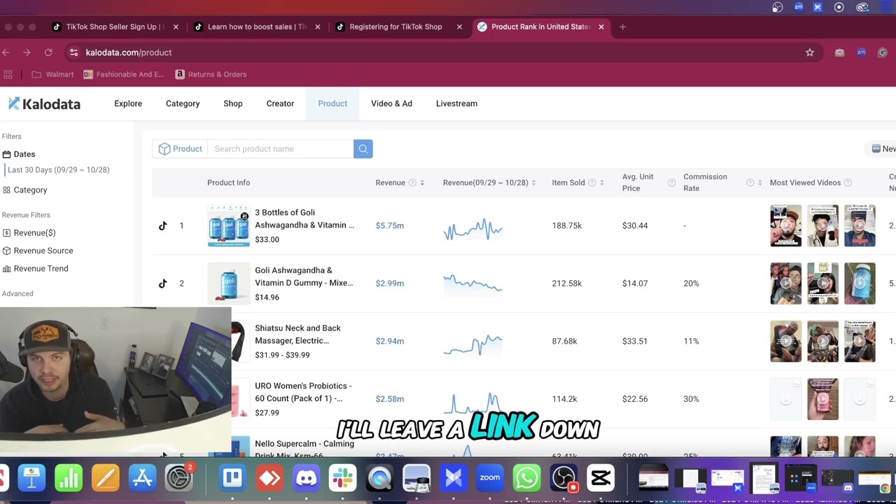 Cole Dockery's TikTok Shop Blueprint: Step-by-Step Setup, Video Strategy & Your First $10K