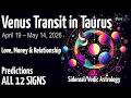 Venus Transit in Taurus 2026 | Predictions for All 12 Signs | Vedic Astrology