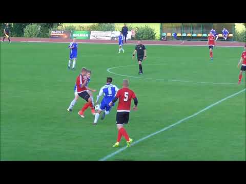 Juniorzy  starsi  MLKS Motor Lubawa - ZKS Olimpia Elbląg I połowa migawki