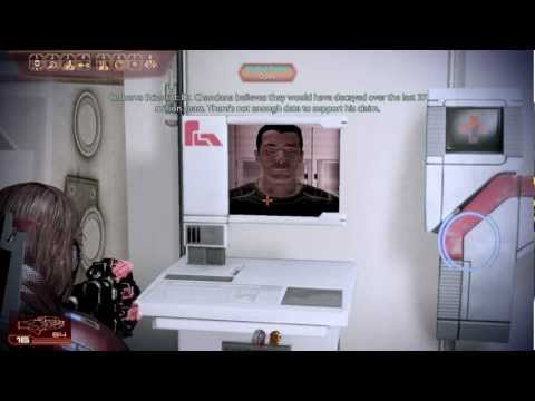 Jenn Mass Effect 2 HD 62 - Acquiring the Reaper IFF with Tali & Thane - Thorne System