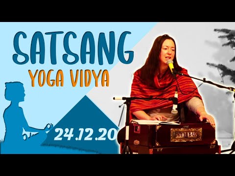 Satsang - Mantren und Meditation mit Sarada- Yoga Vidya Ashram Live 7:00 - 24.12.2020