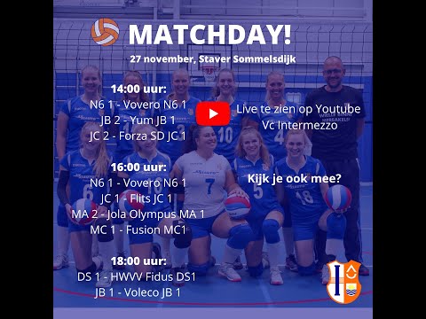 Livestream Vc Intermezzo 27 november 2021