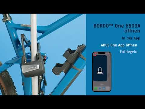 Bedienungsanleitung für das Faltschloss ABUS BORDO One 6500A | Das smarte Fahrradschloss von ABUS