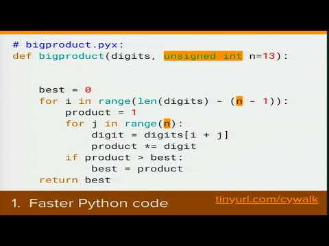 A Cython Walkthrough