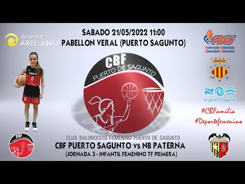 Videohighlights Infantil Hermanos Arellano CBF Puerto Sagunto - Nb Paterna (J3 TF 21-22)