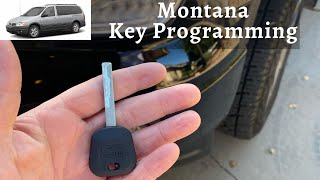 How To Program A Pontiac Montana Key 1999 - 2008 DIY Transponder Chip Ignition SV6