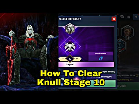 How To Clear Knull Stage 10 - Marvel Future Fight