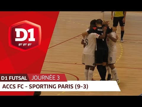 J3 : ACCS Futsal Club - Sporting Paris Futsal (9-3)