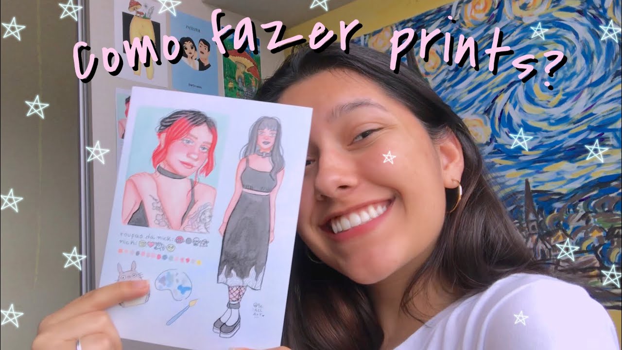COMO FAZER PRINTS DOS SEUS DESENHOS | ✨