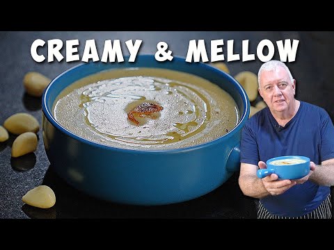 The Best EASY Creamy Garlic SOUP You’ll Ever Make!