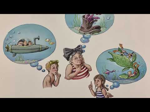 Dinosaurier im Freibad