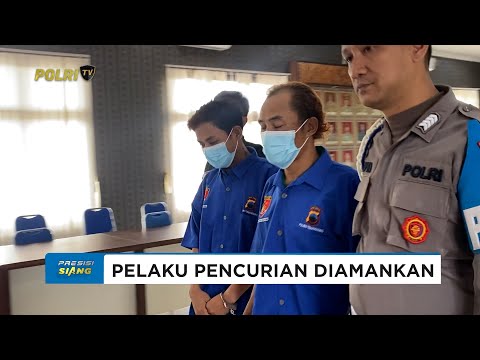 POLRES TEMANGGUNG AMANKAN 2 PELAKU PEMBOBOLAN MINIMARKET