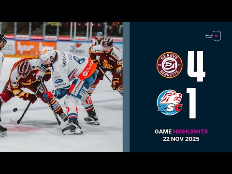 Genève-Servette HC vs. ZSC Lions - Game Highlights
