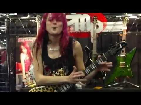 The Fabulous Miss Wendy shreds at NAMM