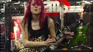 The Fabulous Miss Wendy shreds at NAMM