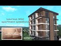 Luxurious Apartment Speedbuild Exterior Only Roblox Bloxburg Speedbuild