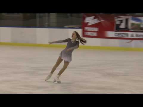 19 Amelia KONIK FS Solistki Advanced Novice VI Piastowski Piruet 2017