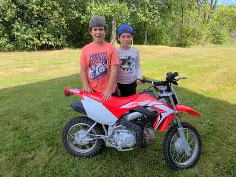 2021 Honda CRF110F Size Review by Kids