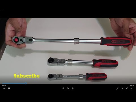 Extendable Ratchets from KS Tools. Cheap German Tools with Good quality