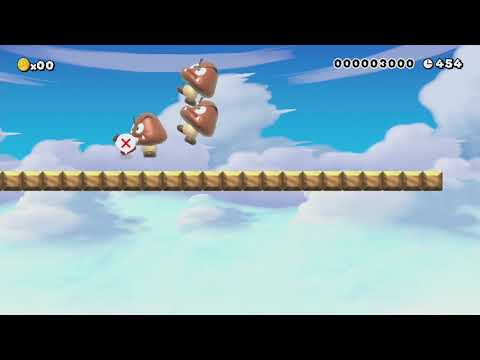 Das Luftschiff der Mega Gumbas by Andre - Super Mario Maker - No Commentary 1bw