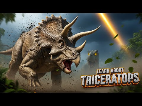 Triceratops Facts for Kids | Learn All About the Three-Horned Dinosaur!
