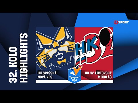 32. kolo: HK Spišská Nová Ves – HK 32 Liptovský Mikuláš 2:4 (1:1, 0:0, 1:3)