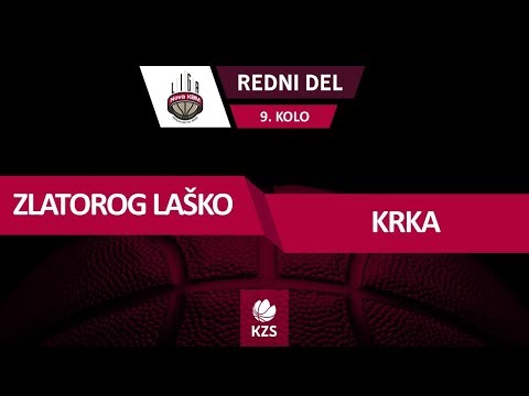 Zlatorog Laško : Krka - 9. kolo - Liga NovaKBM - Sezona 2018/19 - 1/4