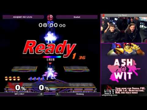 WIT | ORLY (Falcon) vs Hindawg (Falco) - ASH@WIT #42 Melee Bracket