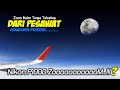 ZOOM BULAN DARI PESAWAT TERBANG Moon From Airplane By Nikon P1000 Experiment