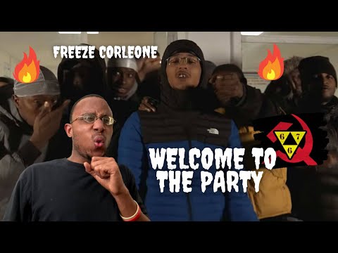 AMERICAN REACTS TO FRENCH RAP 🇫🇷 | Freeze Corleone 667 - Welcome to the party (freestyle)