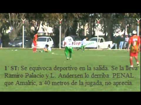 Dep. Sarmiento 0 - Emp. de Comercio 1 (Lo destacado del partido)