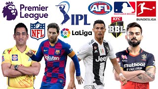 Top 10 World's Most Popular Sports Leagues (In Hindi)