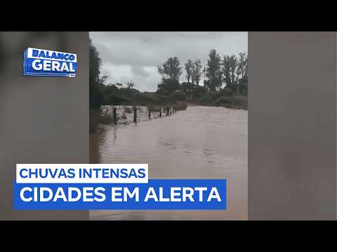 Risco de alagamento: mais de 160 cidades em Goiás estão em alerta