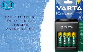 Varta_LCD_Plug_tolto_+_4_db_AA_2100_mAh_akkumulator