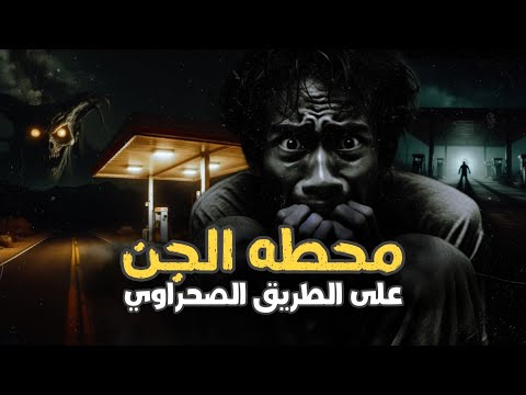 جنيه محطه الوقود المهجوره في الصحراء