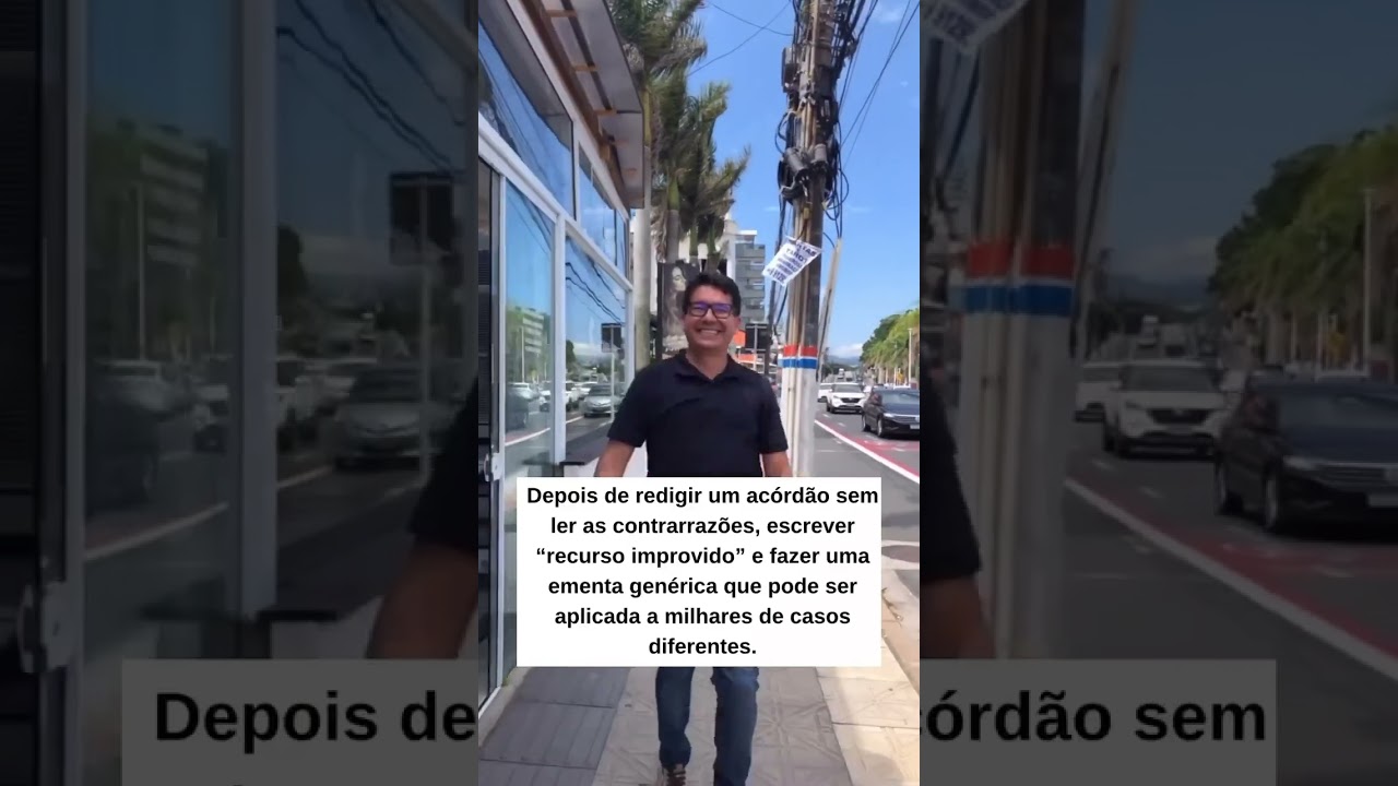 O importante é ter a consciência tranquila 😅