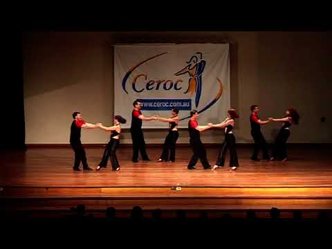 2006 Ceroc Championships - 1st Place Teams - The Northern Stars (Stuck Routine)