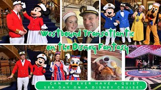 Can we ever have a quiet sea day on a Disney Cruise? | Disney Fantasy Transatlantic Cruise