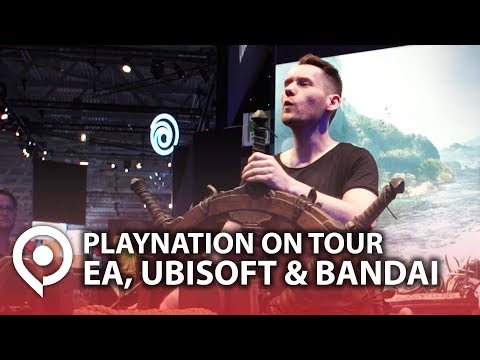 Die große GAMESCOM-Tour: Wir zeigen euch EA, Ubisoft und Bandai!