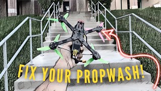 How to FIX your PROP WASH Vibrations!? | FPV Freestyle | FPV BASICS!