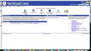 How to use Missouri Casenet