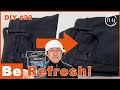 How To Use DYLON Refreshed My Black Pants By Re Dyeing Them DIY 20