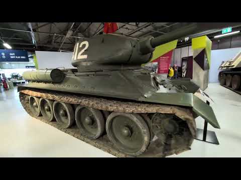 T-34/85 Walkaround – The Soviet Tank That Turned the Tide at The Tank Museum