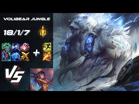 JUNGLE Volibear vs Lillia - NA Challenger Patch 25.S2.4
