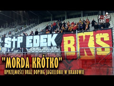 "MORDA KRÓTKO" - uprzejmości oraz doping Jagiellonii w Krakowie (23.04.2019 r.)