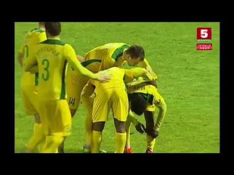 Красивый гол Эрвейна Мукама. Гомель - Неман (21/05/2018. Высшая лига, 8 тур)