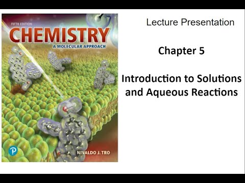 Chapter 5: Molarity, Solution Dilution, and Solution Stoichiometry