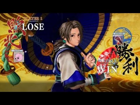 SAMURAI SHODOWN Casual Match - young_zephiroth (Darli) Vs BAHAMUT_LORD (Shizumaru)