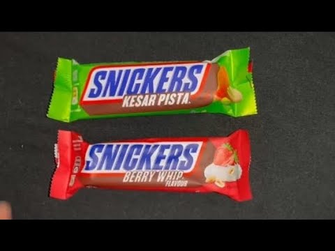 New Kesar Pista Snickers 🍓🥜🥛Berry Whip Flavour Snickers