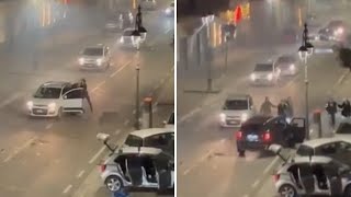 Qualiano, sparano botti e picchiano automobilista. Spunta una pistola